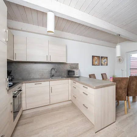 펜션 Fischhoeker 28 - Mit Deichblick, Sauna Und Kamin 다게불