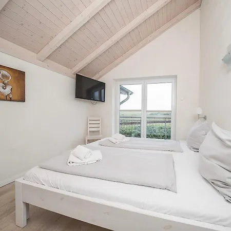 펜션 Fischhoeker 28 - Mit Deichblick, Sauna Und Kamin